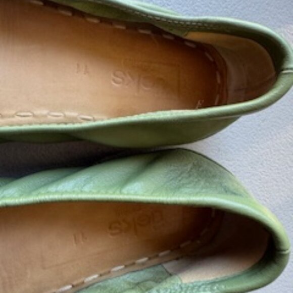 Tieks by Gavrieli Olive Ballet Flats, Size 11 - Picture 3 of 9